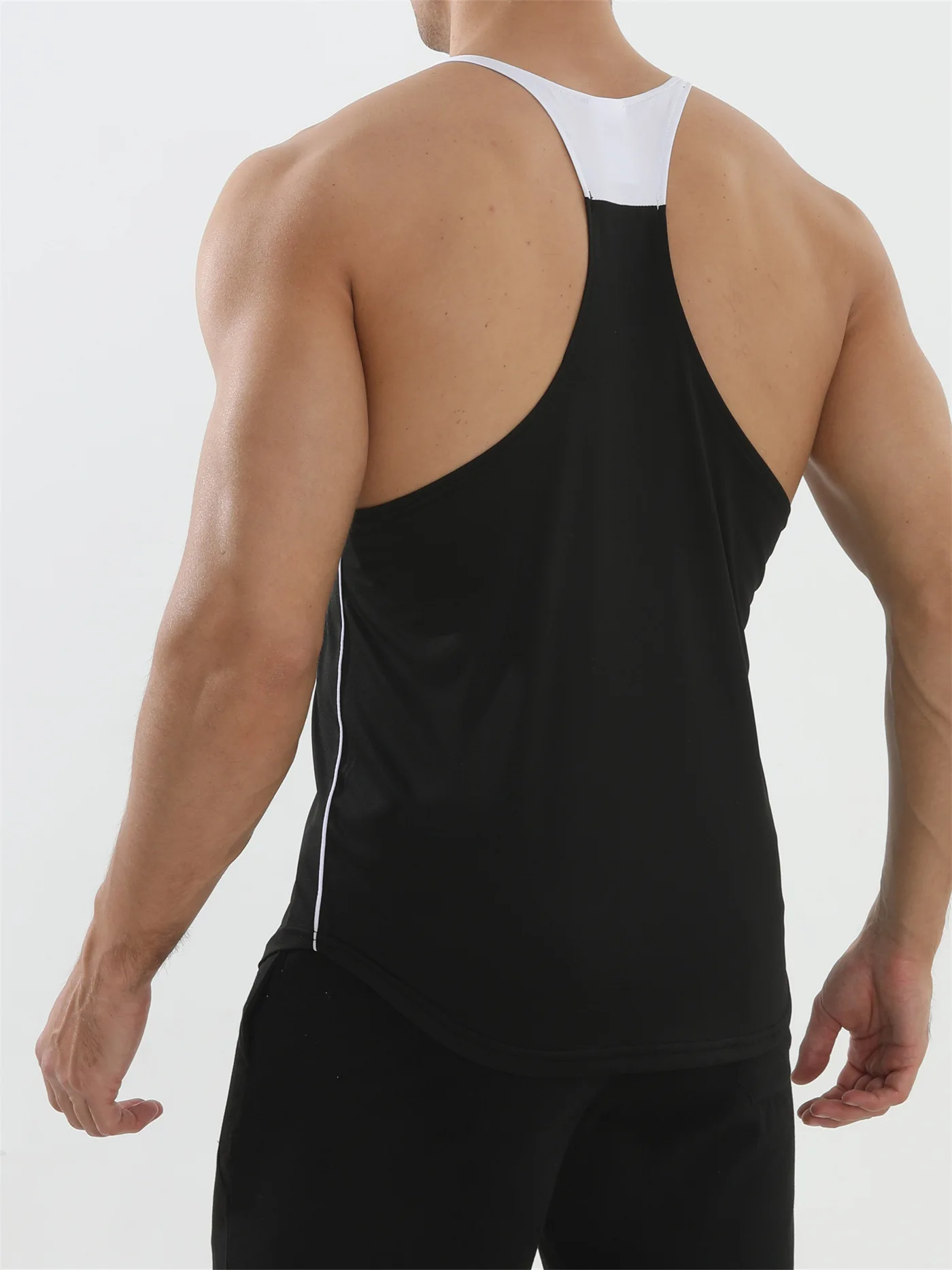 Men's Fitness and Bodybuilding Compression Tank Top - Image 6