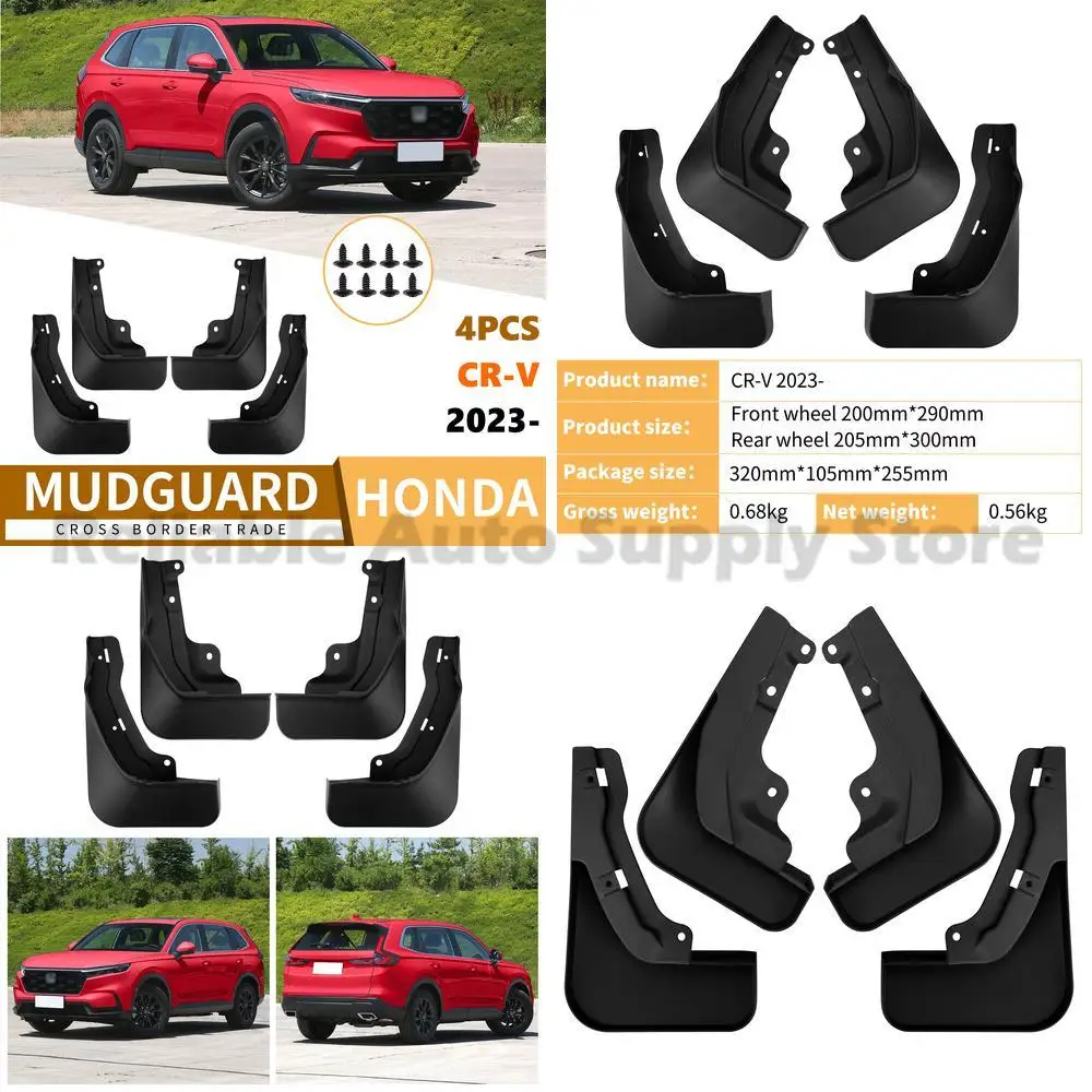 

For Honda CRV 2023-2025 Premium Quality Mud Flaps Durable Rubber Tire Guard Auto Fender Protector Enhanced Design for All Weathe