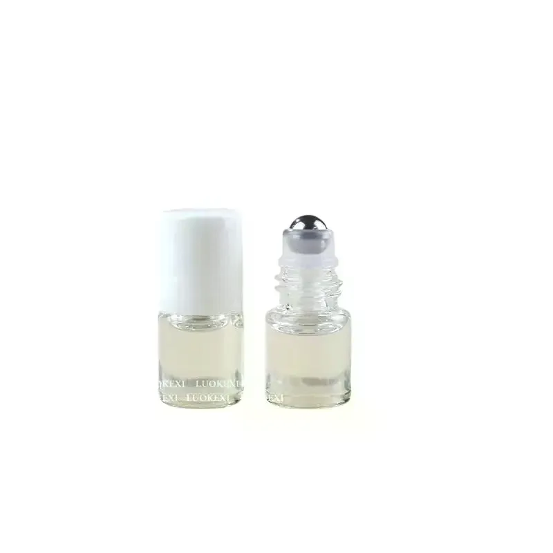 5 Pcs Portable Leak-Proof Glass Roller Bottles, Ideal For Storing Essential Oils, Perfect For Daily Personal Care Use