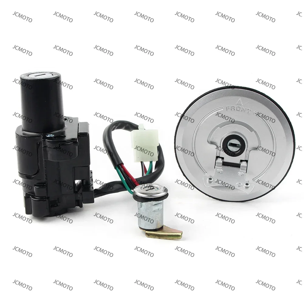 

For Honda CBR 600RR CBR600RR FMX650 CB250 2003-2006 Motorcycle Fuel Gas Cap Ignition Switch Cover Assembly Set Lock w/ Keys