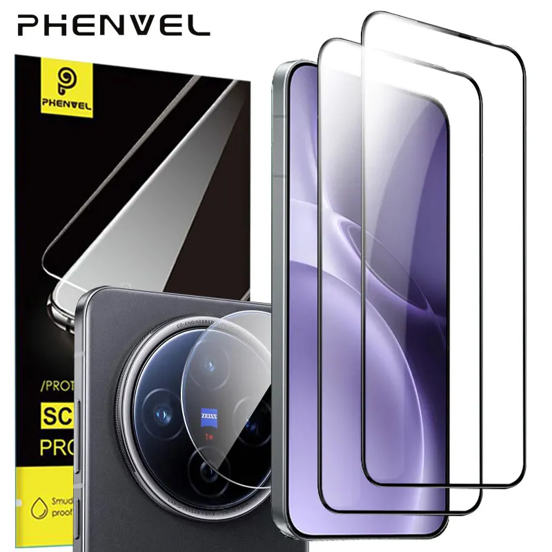 

Олеофобное защитное стекло для VIVO X300 Pro, противовзрывное закаленное стекло, защитная пленка для экрана для VIVO X300 Pro, X300