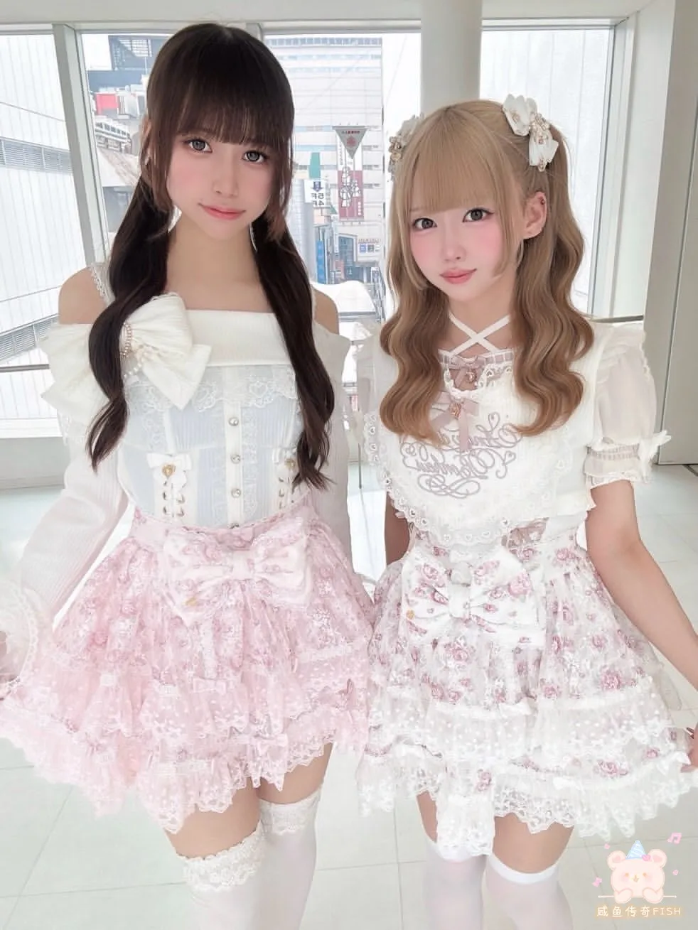 2026 Spring and Summer Collection New Women's Sweet Slimming Short Skirt Floral Production Bow Lace Girl Lolita Skirts