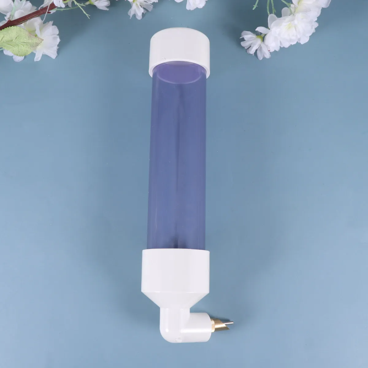 

Автоматический диспенсер для воды для птиц, большой объем, синий, для попугаев, поилка без капель, герметичный, легко моется, для гидратации домашних животных