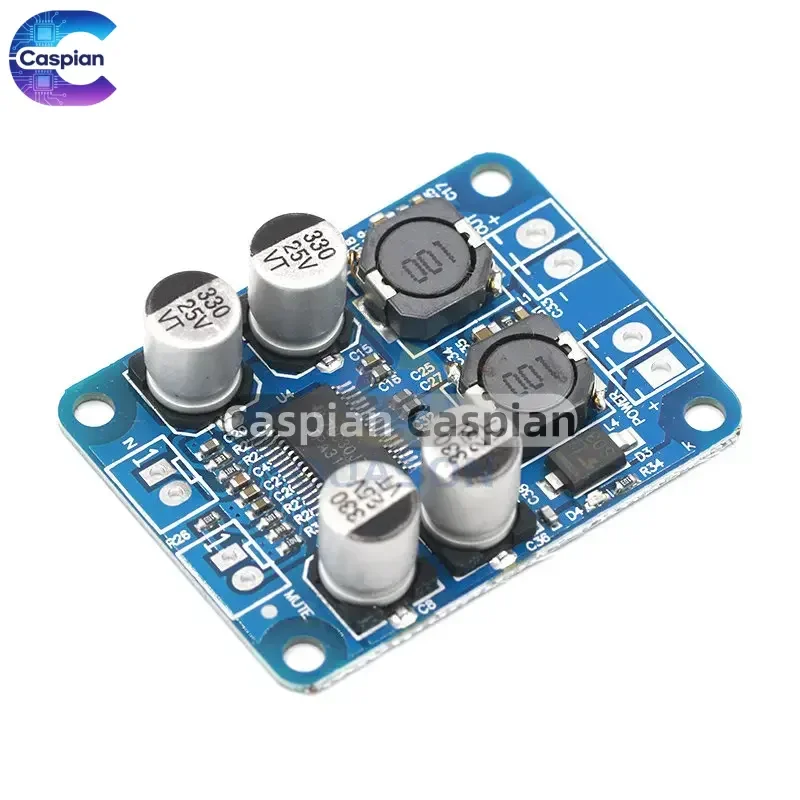 

DC8-24V TPA3118 PBTL 60W Mono Digital Audio Amplifier Board AMP Module Chip 1X60W 4-8 Ohms Replace TPA3110 For Arduino