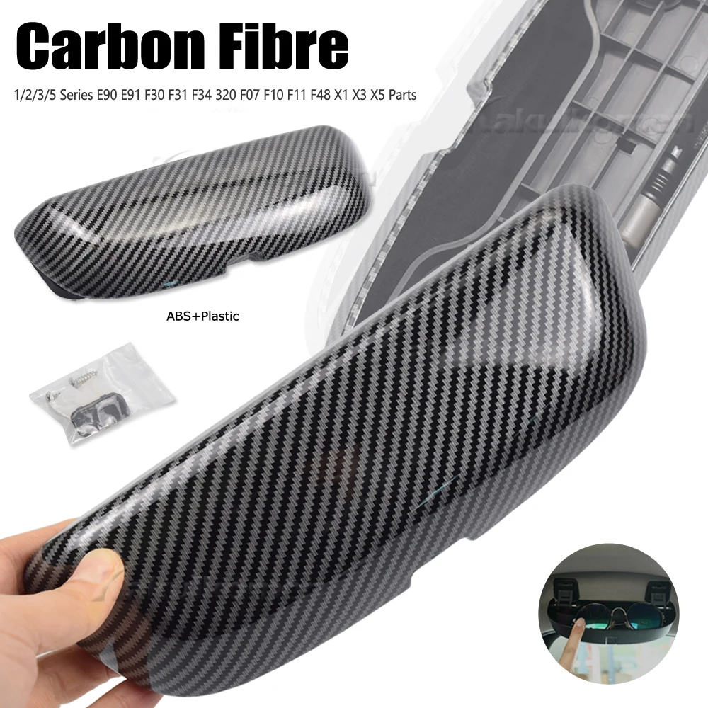 Car Sunglasses Holder Sun Glasses Box Eyeglasses Case for 2013-2022 for BMW E90 E91 F30 F31 F34 320 328 F07 F10 F11 F48 X1 X3 X5