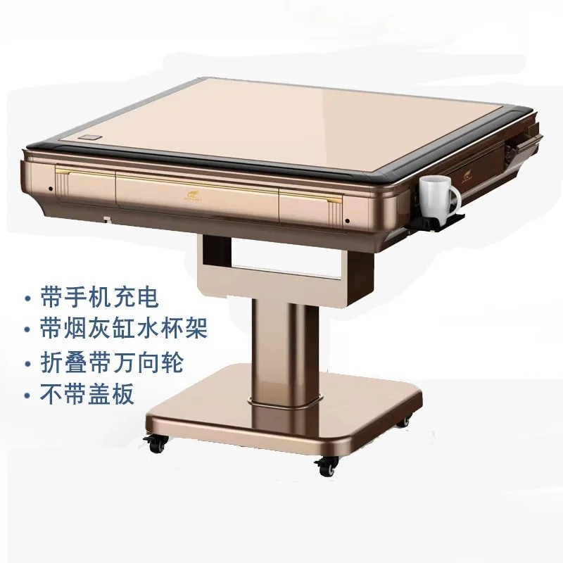 Dericsson Electric Portable Mahjong Table Automatic Folding Majhong Table Quick Shipment