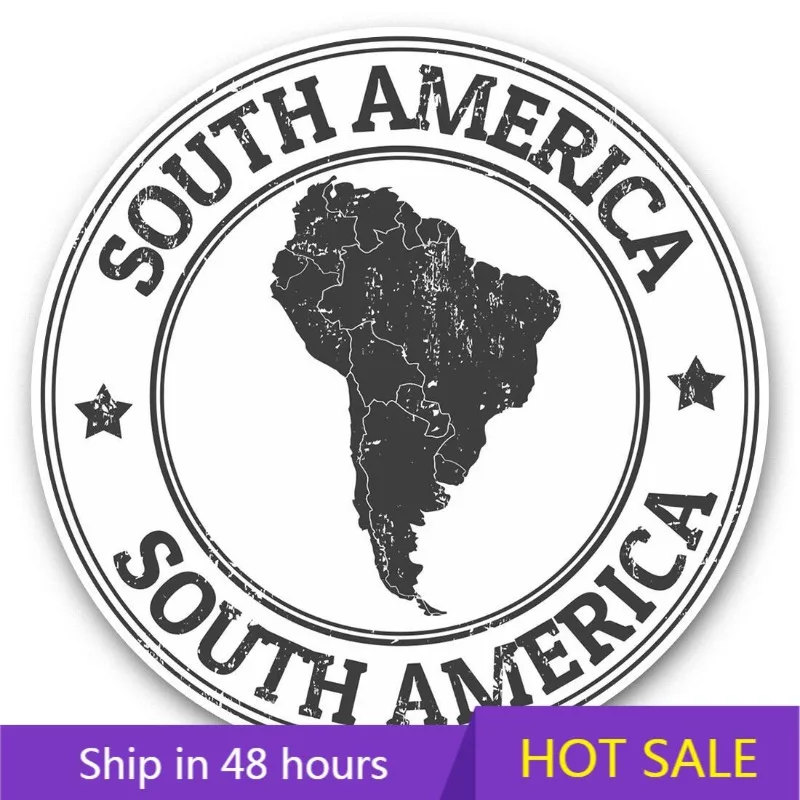

South America Map Travel Argentina Vinyl Decal Car Accessories And Decals Outdoor Custom Truck Pickup Camper