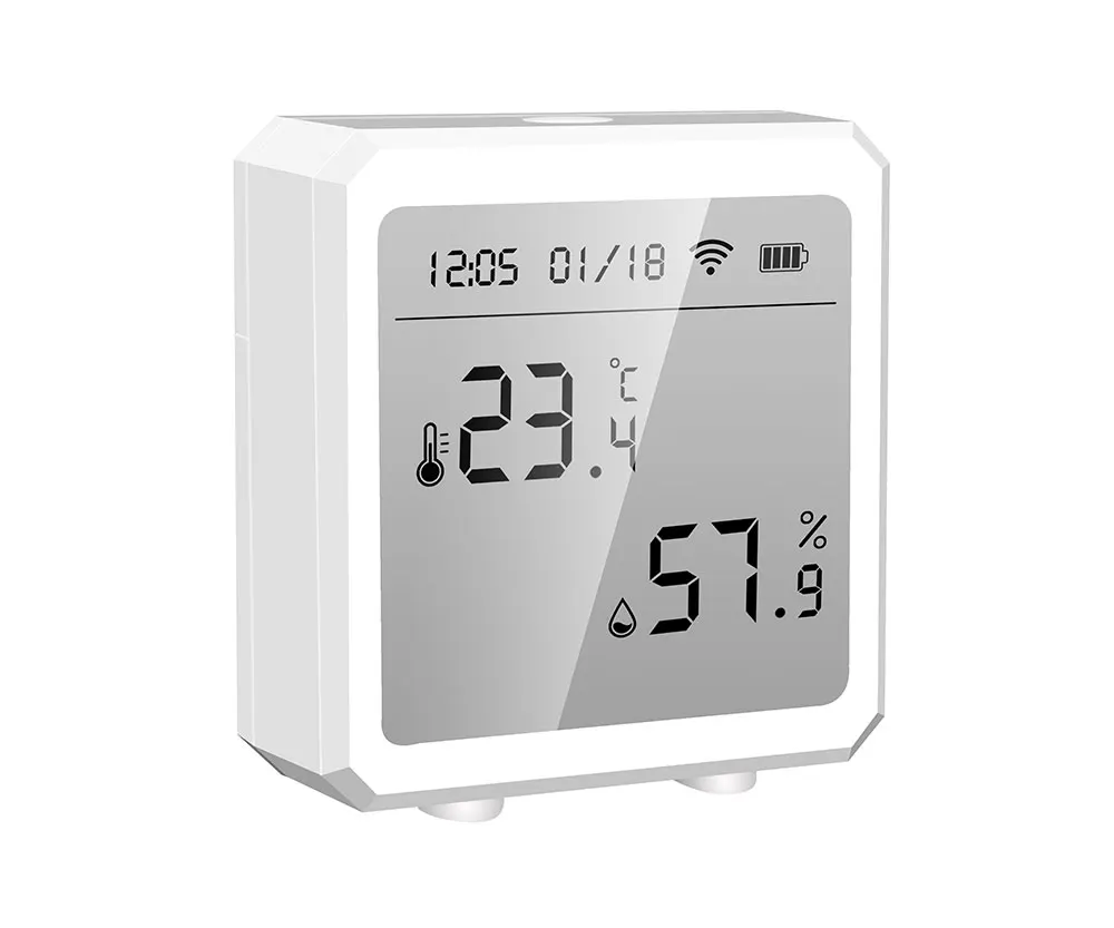 

Smart Life Wireless Indoor Digital Hygrometer Thermostat With Lcd Display Tuya WiFi Temperature humidity Sensor for Smart Home