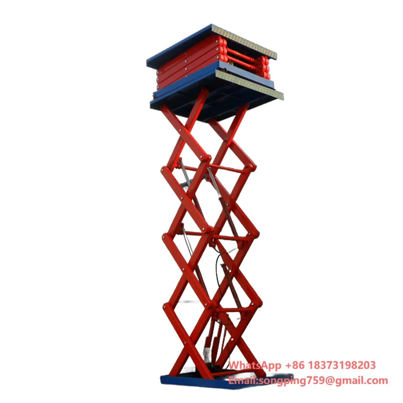 

Гидравлический электрический низкопрофильный ножничный подъемник для гаража от китайского производителя