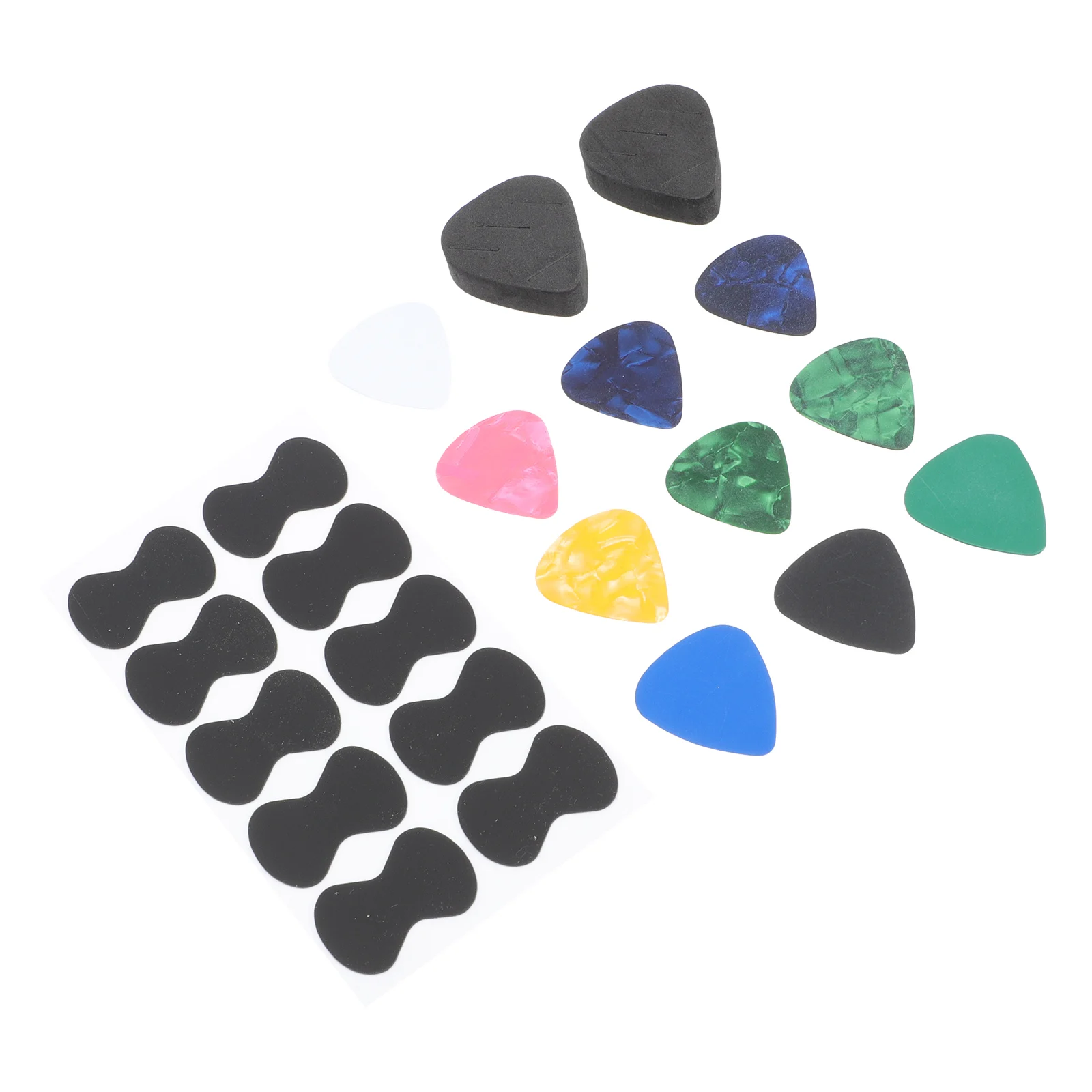 

1 Set Plastic Picks Storage Holder Ergonomic Durable Picks For Live Performance Folk Electric Guitar Accessories Kit Guitar Pick