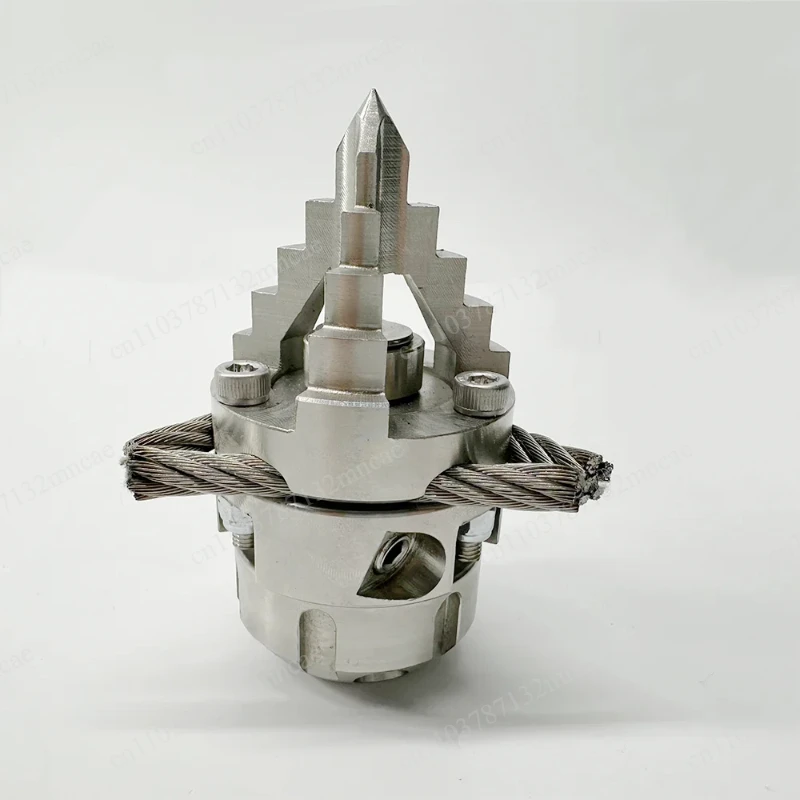 G1/2 SS Heavy Root Cutter Nozzle Kit High Pressure Pipeline Drain Dredging Cleaning Ceramics Sewer Jetter Chain Rotating Nozzle