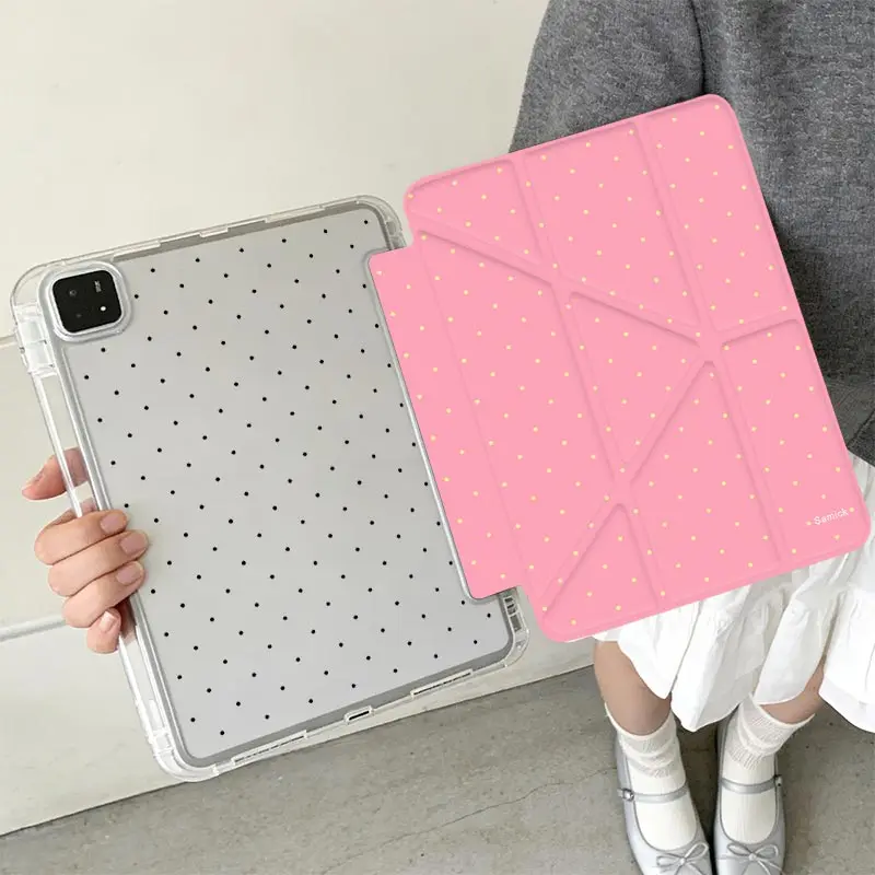 Anti-Bending 3+Y Fold Case For Xiaomi Pad 5/5Pro 6/6Pro 11 Xiaomi Pad 7/7Pro 8/8Pro 11.2 Redmi Pad SE 11 Pro/Pro2 12.1