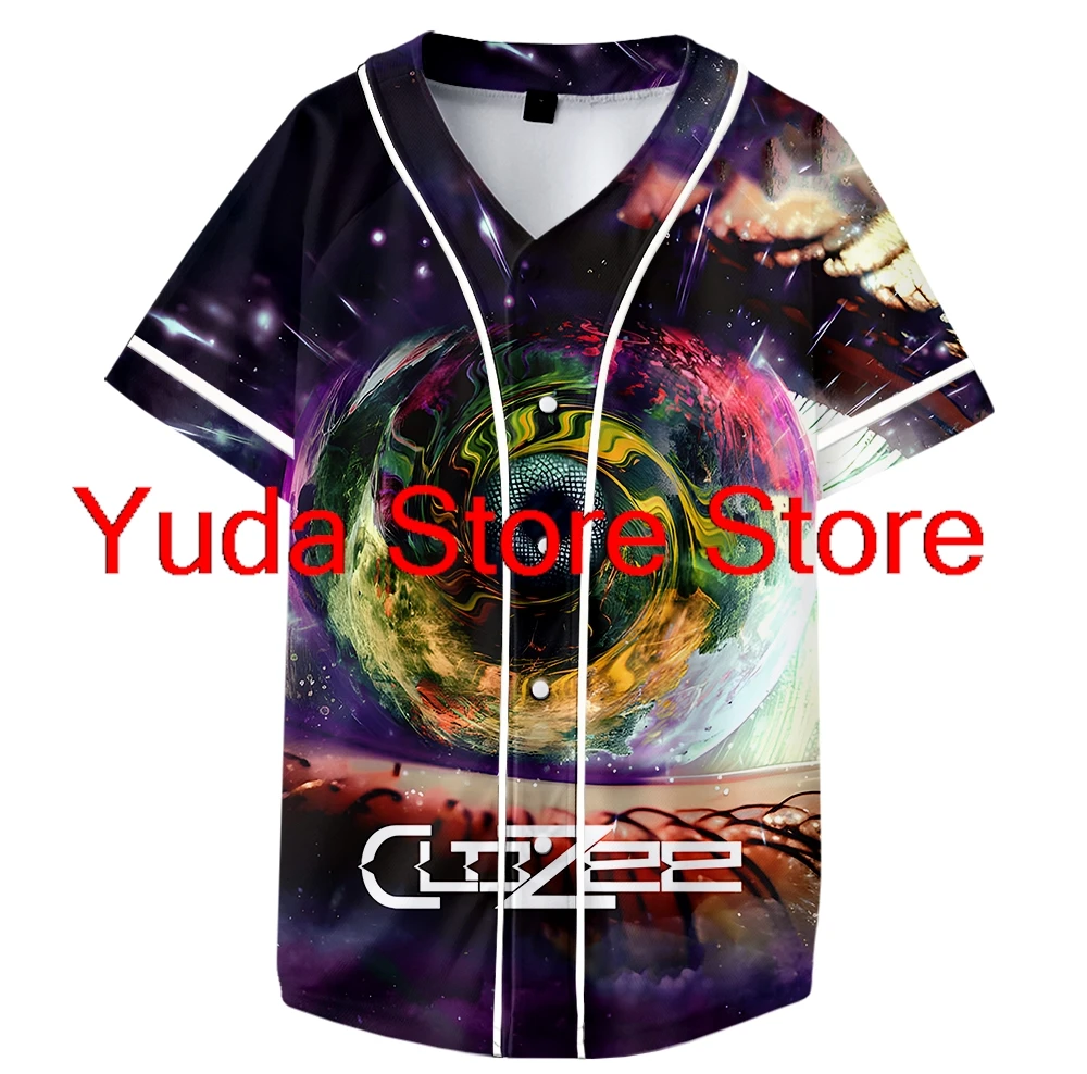 CloZee Baseball Jersey Men/Women Casual Thin button Baseball uniform Oil Slick Custom Baseball Jersey