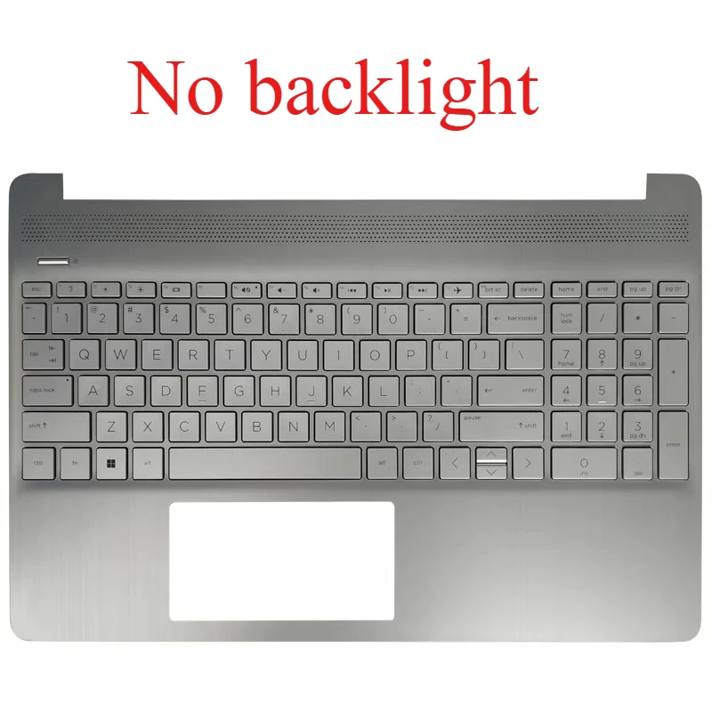 NEW US Keyboard For HP 15-EF 15S-EQ 15-DY 15S-FQ TPN-Q222 Laptop Palmrest Upper Cover Top Case Backlit L63578-001 L63579-001