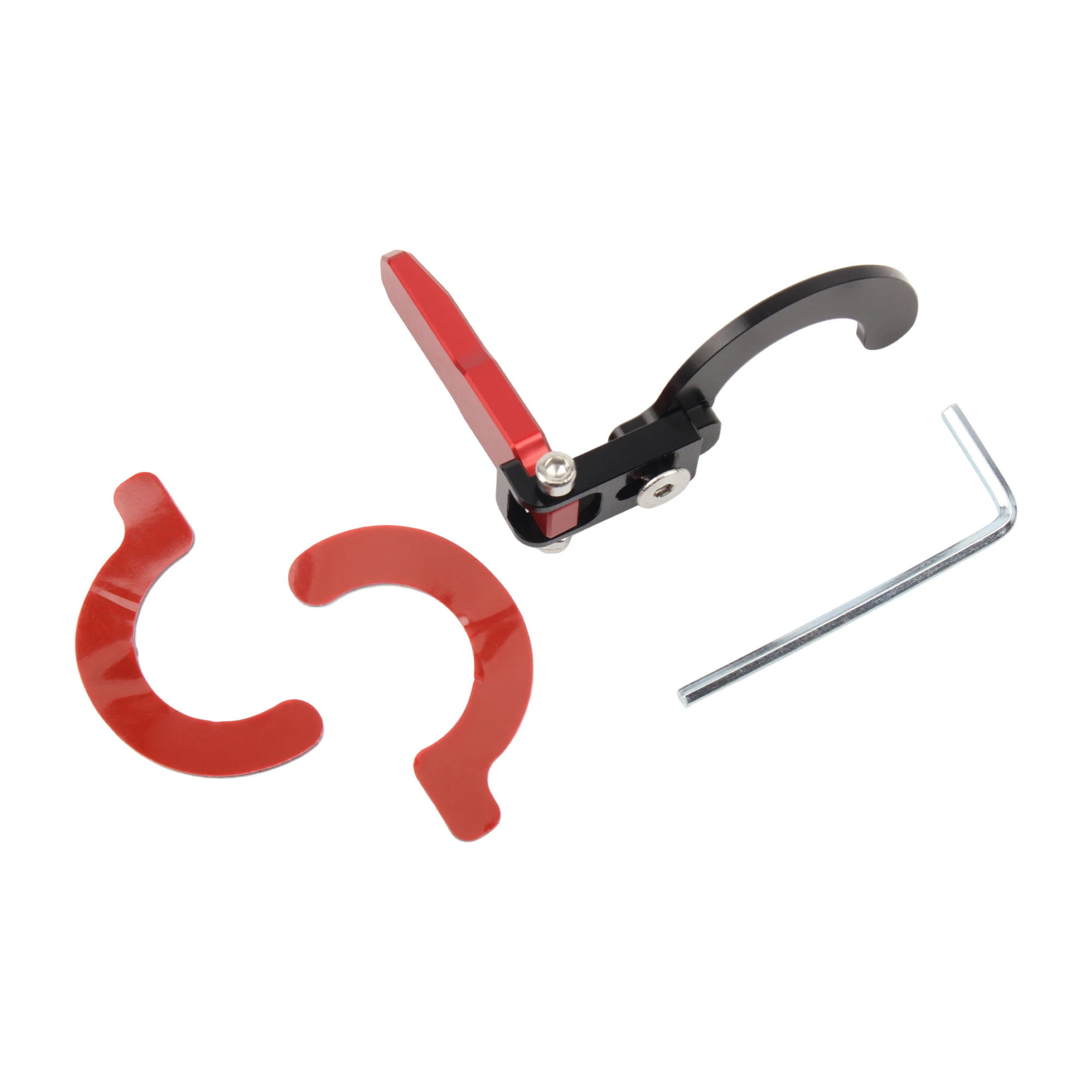 Motorrad CNC Hupknopf-Verlängerungshebel Hupen-Druckknopf Aluminium-Zubehör für CFMOTO 250NK 400NK 250SR 250CLX MT03 Papio XO-1 – Detail 1
