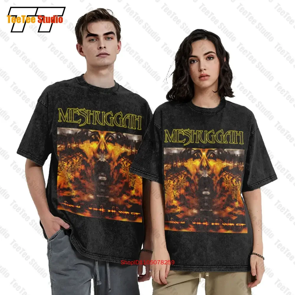 Meshuggah Nothing Schwarz Vintage Oversized T-Shirt RRIX