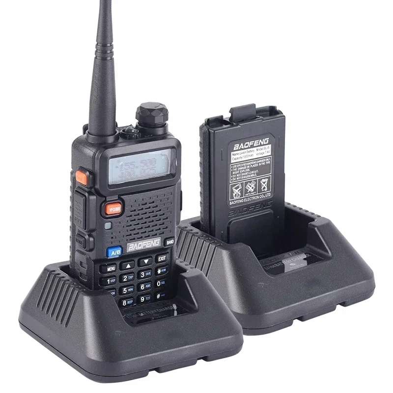 For Baofeng UV-5R True High Power 5W 8 Watts Powerful UV5R Walkie Talkie Long Range Two Way Radio CB Portable UV 5R Radios