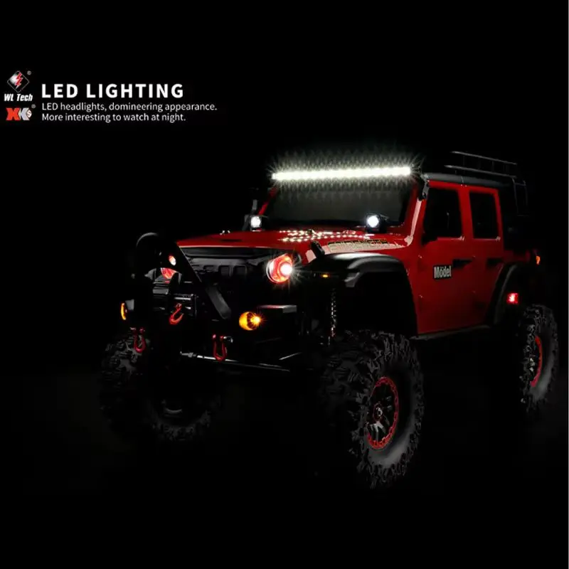 2025 New Product 1/10 Weili 104006 Electric 4wd Large Scale Climbing Off Road Vehicle Simulation Rc Remote Control Car Boy Gift