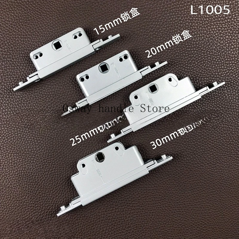 30Mm lock box, zinc alloy two-way 125 closed door actuator, can be used on external broken bridge windows
