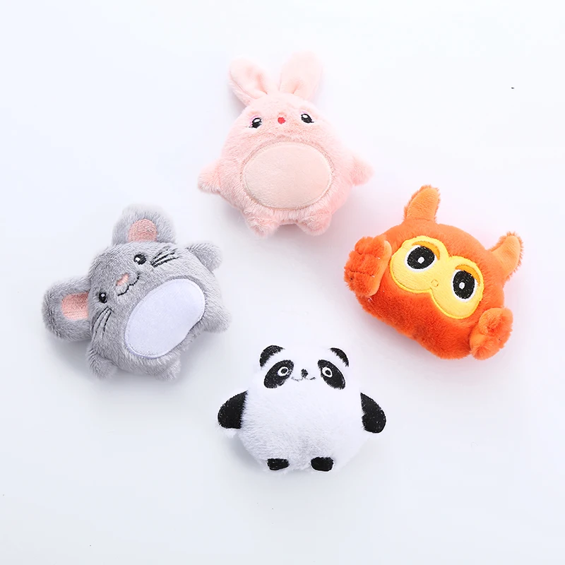 Catnip plush paper Cat toys include catnip cute cartoon animal toys