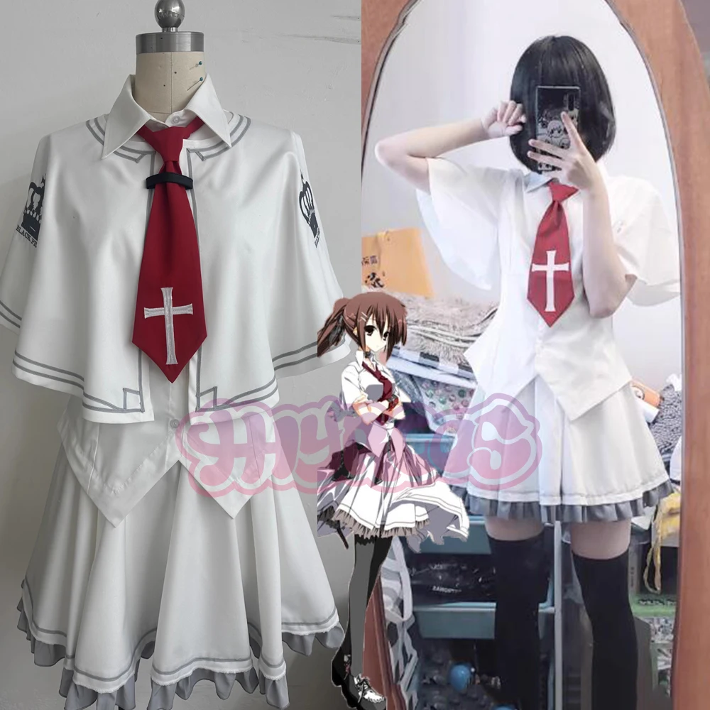 

Tsui no Sora Zakuro Takashima Wonderful Everyday Down the Rabbit Hole Cosplay Costume Lovely JK School Uniform Halloween Wig