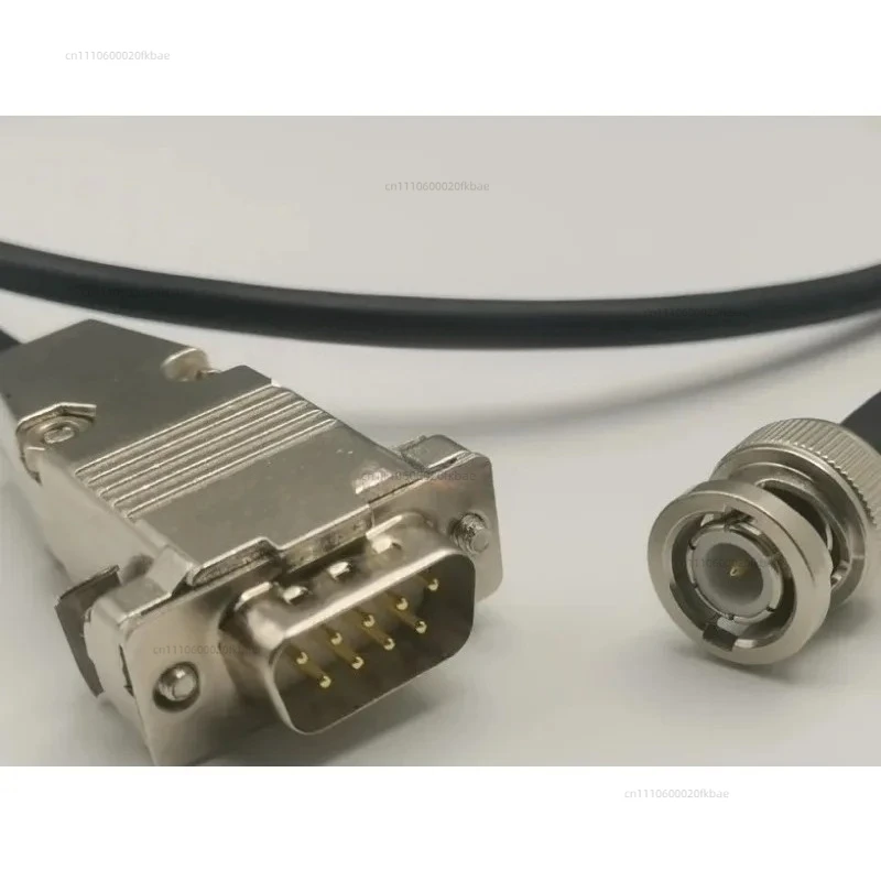 DB9 to BNC Male Soft Signal Cable (RG58) - RS232 9-Pin Serial & Q9 Video Cable