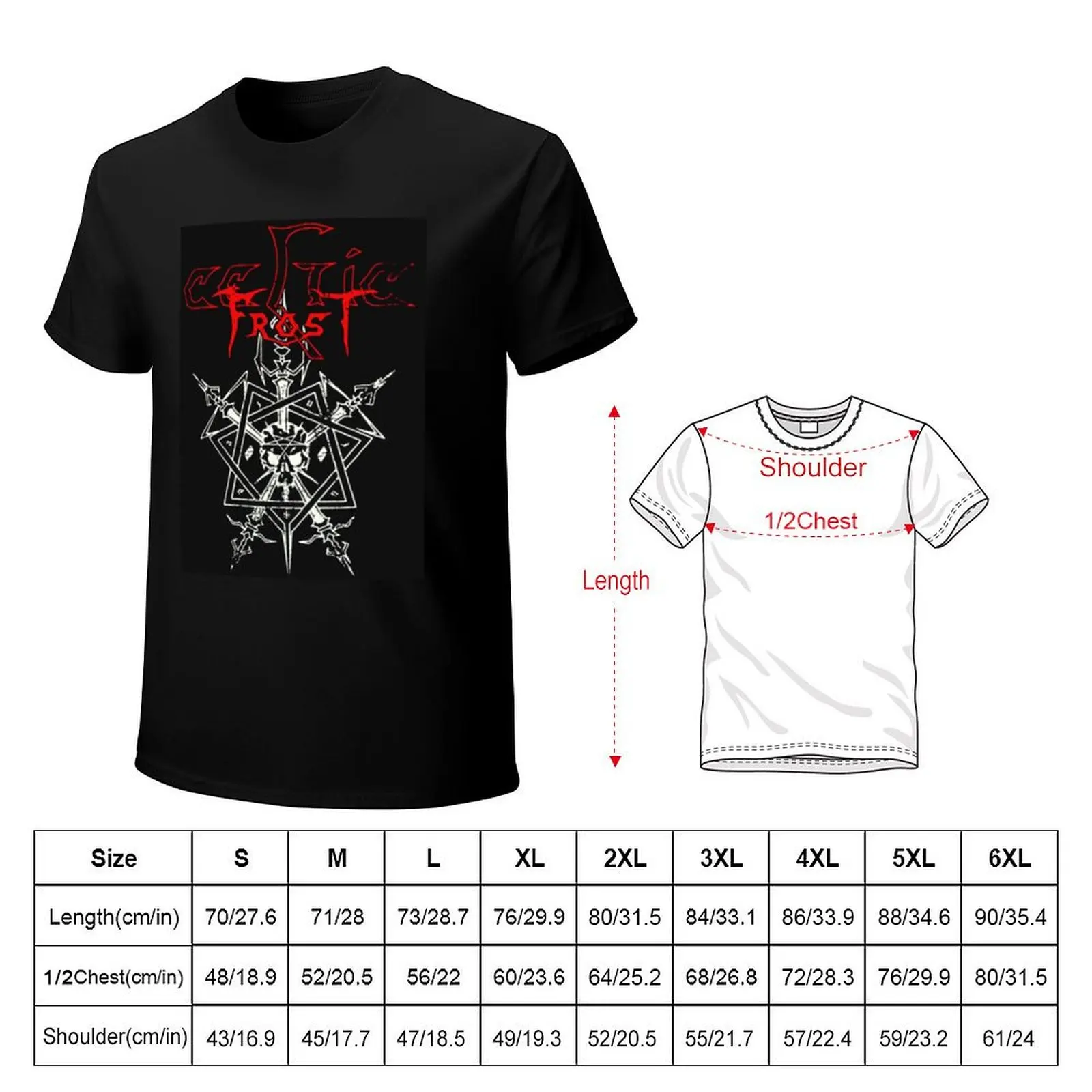 Celtic Frost T-Shirt t shirts with prints T-Shirt