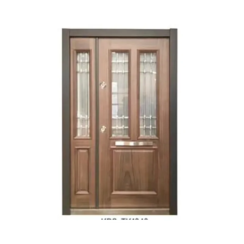 Thickened Steel Metal Entry Door for Apartment Bedroom Interior Use Durable Iron Security Front Door