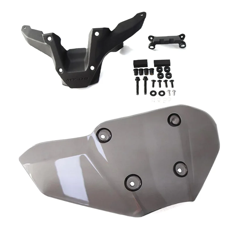 

Windshield For Yamaha MT-09 MT 09 Mt09 MT09 SP Visor Kit Mt-09 2024 Motorcycle Accessories Side Wind Screen Deflectors-A02G
