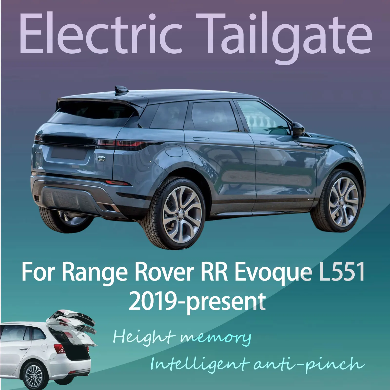 

For Range Rover RR Evoque L551 2019-present Electric Modified Tailgate Intelligent Height Automatic Lifting Key-Controlled