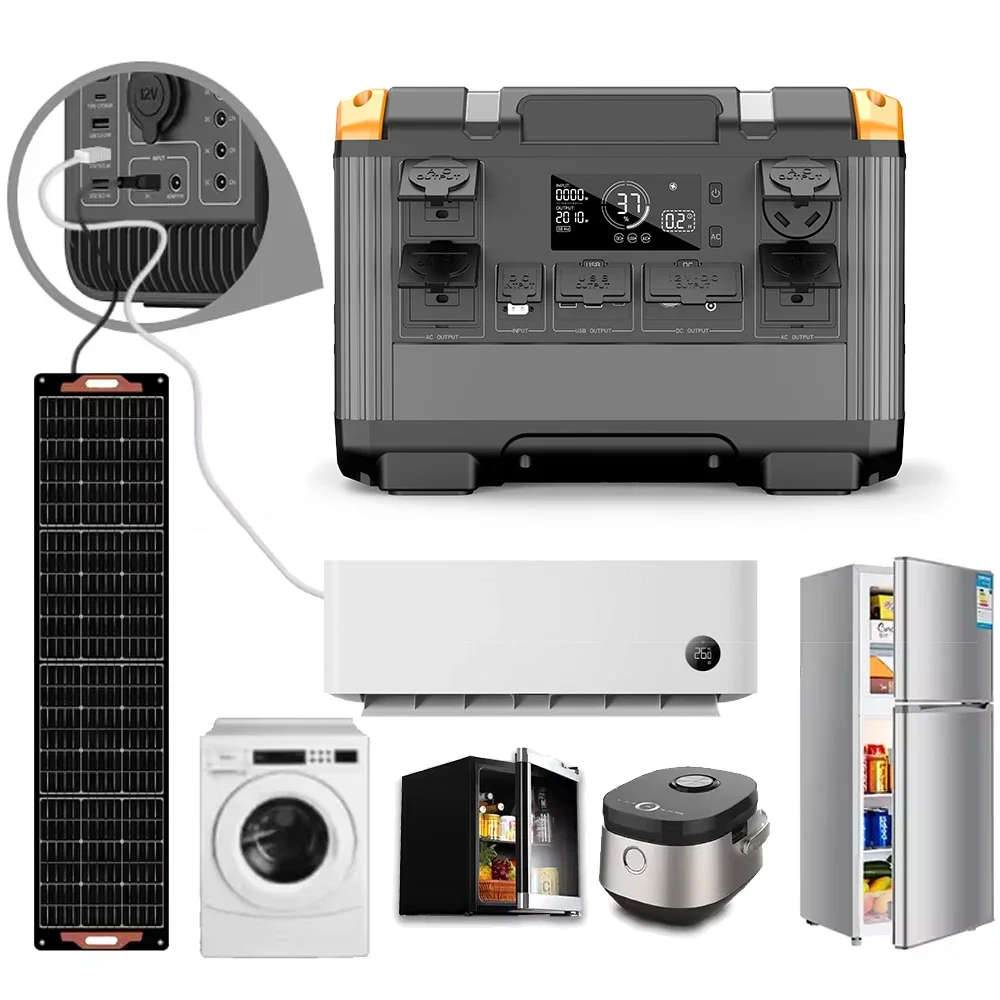 Estação de energia portátil, soquete universal, telefone móvel, laptop, UAV Charge, luxo, venda quente, DC14V, 2016WH, 2022