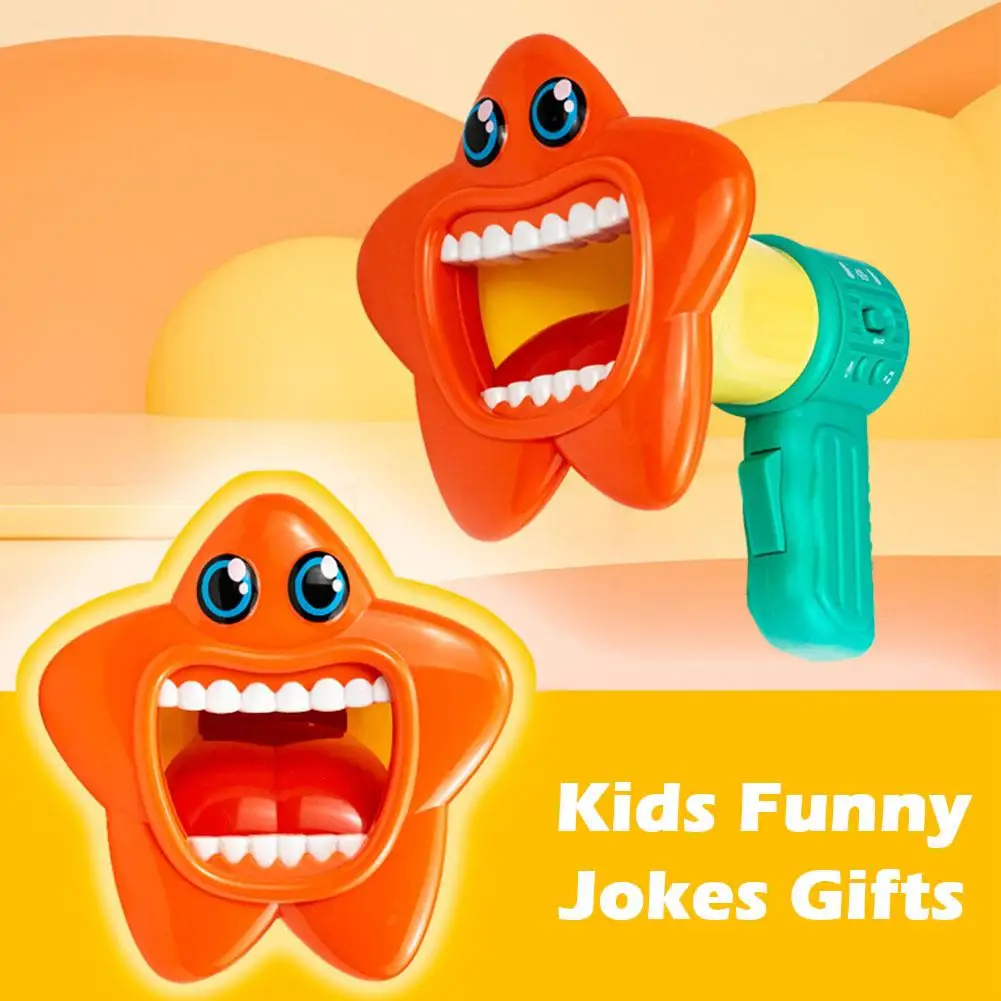 Звуковой преобразователь, Детские забавные шутки, подарки с большим ртом, мегафон, речевое устройство, игрушка для детей, подарки