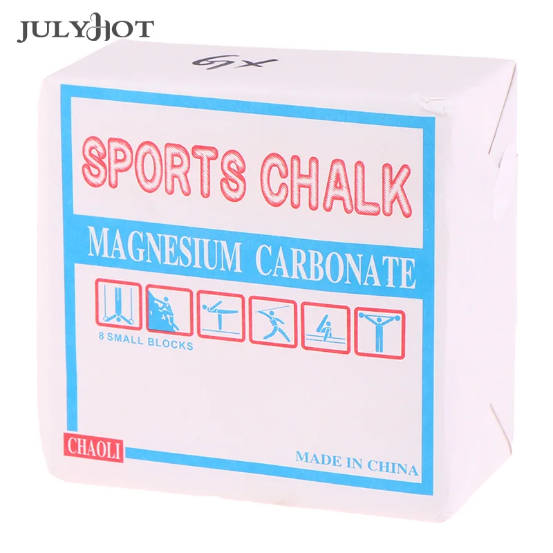 1Box Magnesium Powde Block Anti-Skid Powde Weight Lifting Dumbbells Gym Equipment Sports Chalk Block Sporting Supplies