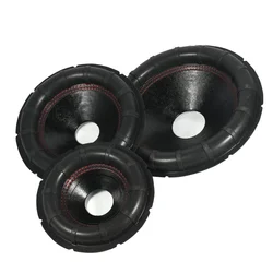 Powerful Speaker Woofer Paper Cone 8/10/12/15 Inch Big Surround With Dust Cap Repairing Kits Easy to Install 896C