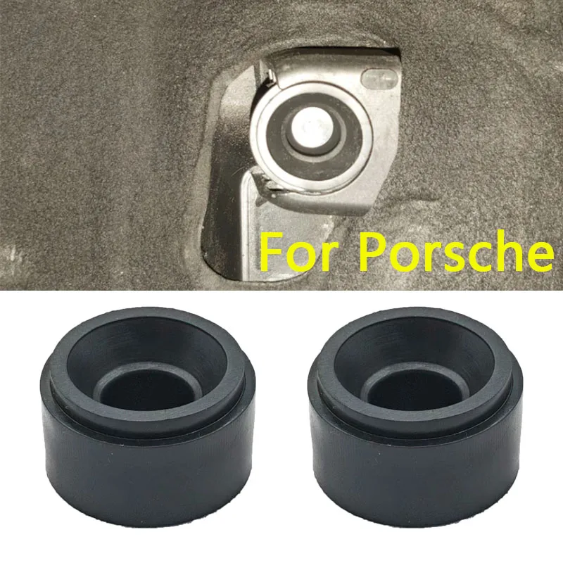 Bucha de montagem de borracha para motor de carro, para porsche cayenne macan panamera, proteção sob placa de proteção, clipe de suporte de ilhó