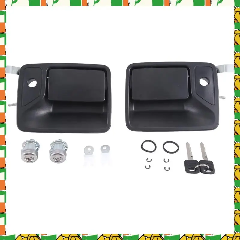

Professional Tool Car Door Handle & Lock Cylinder With Clips For Ford Super Duty F250 F350 1999-2016 Parts