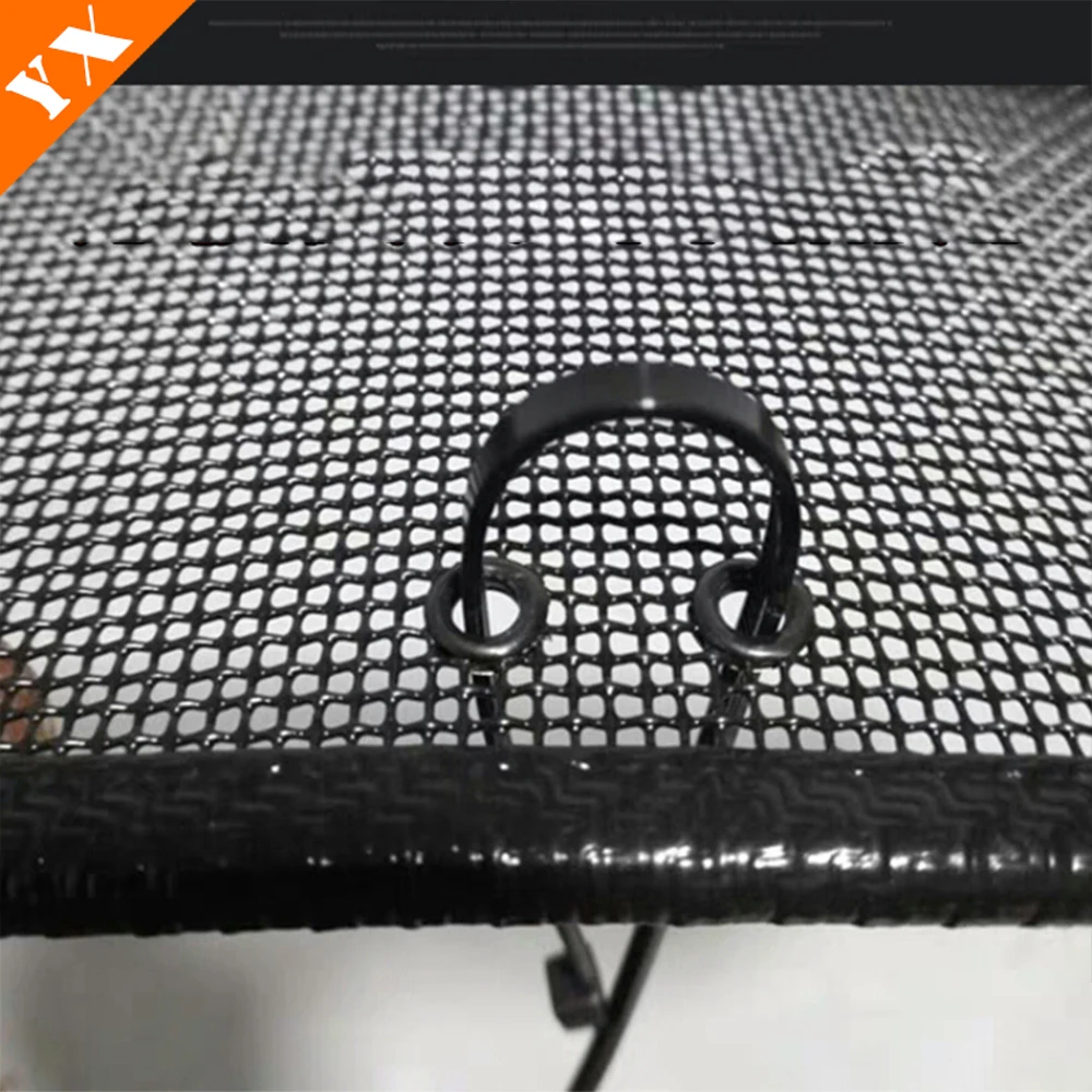 Stainless Trim Car Front Grille Anti-insect Net Dust-proof Net Decor Cover 2021-2023 For BYD EA1 Atto 2 1 Dolphin EV Accessories