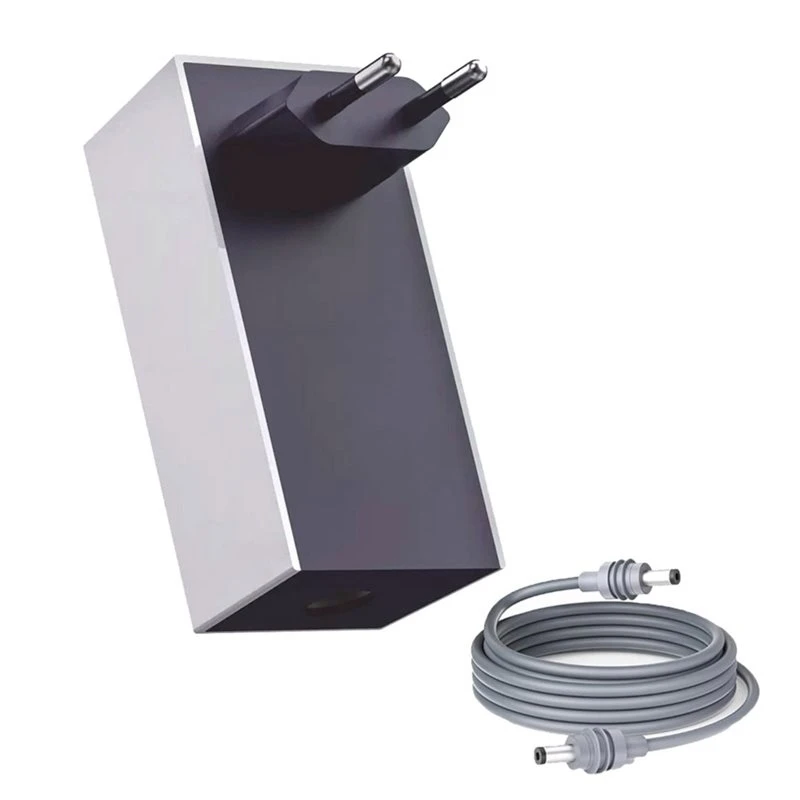 RISE-EU Mini-EU Plug AC To DC Power Adapter -DC Cable, Safe Stable EU AC-DC Power Supply For Electronic Devices