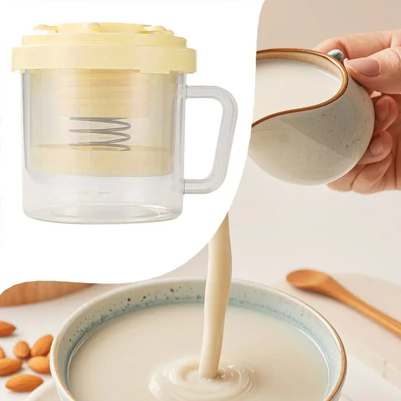 Yogurt Strainer With Lid Fine Mesh Curd Filter Reusable Fine Mesh Strainer For Yogurt Making Cheese Fermentation Juice view 4