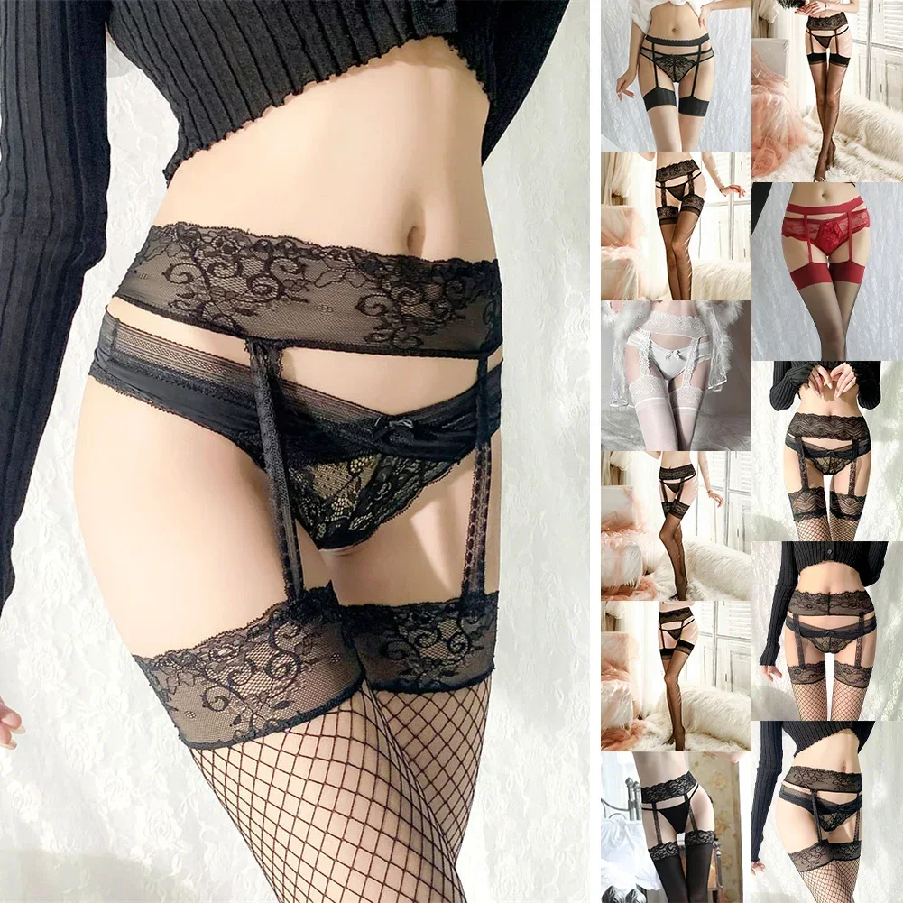 Women Sexy Tights See Through Fishnet Rotchless Crotchless Pantyhose Transparent Black Body Stockings Slim Fit Sensual Lingerie