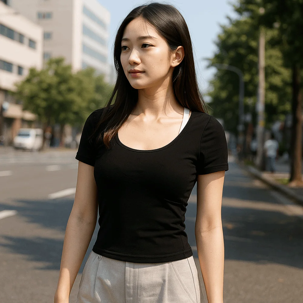 

Ins Y2K Fake Two Pieces Top Spicy Girl Style Bottoming Shirt Slim Halter Crop Top Women Chic Short Sleeve T-shirts Streetwear