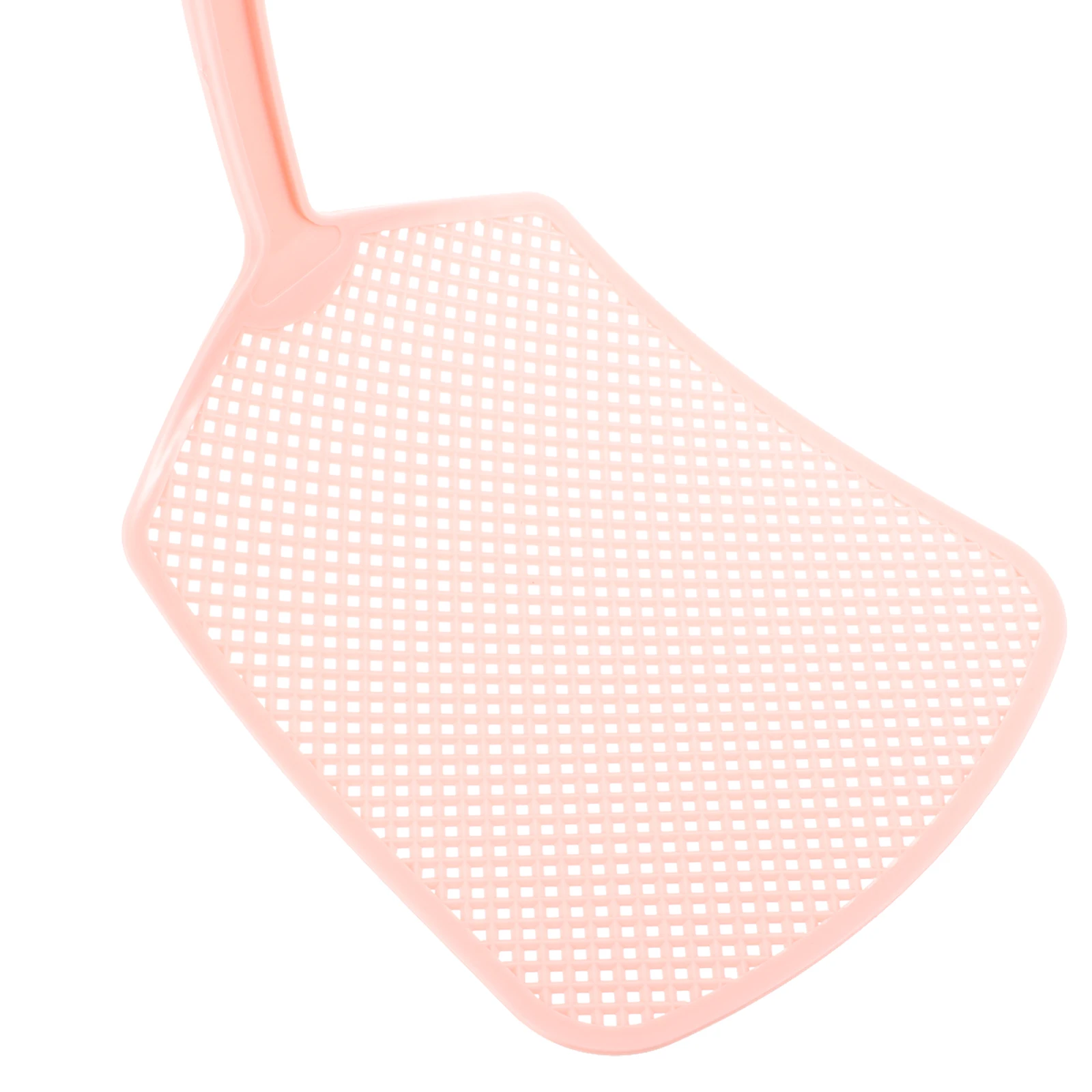 

6pcs Long Handle Swatter Plastic Large Head Manual Fly Tool Kitchen Home Use Safe Material No Odor Lightweight Durable Easy