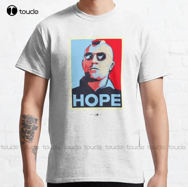 New Travis Bickle: Hope Classic T-Shirt Cotton Tee Shirt S-5Xl T Shirt workout shirts Unisex