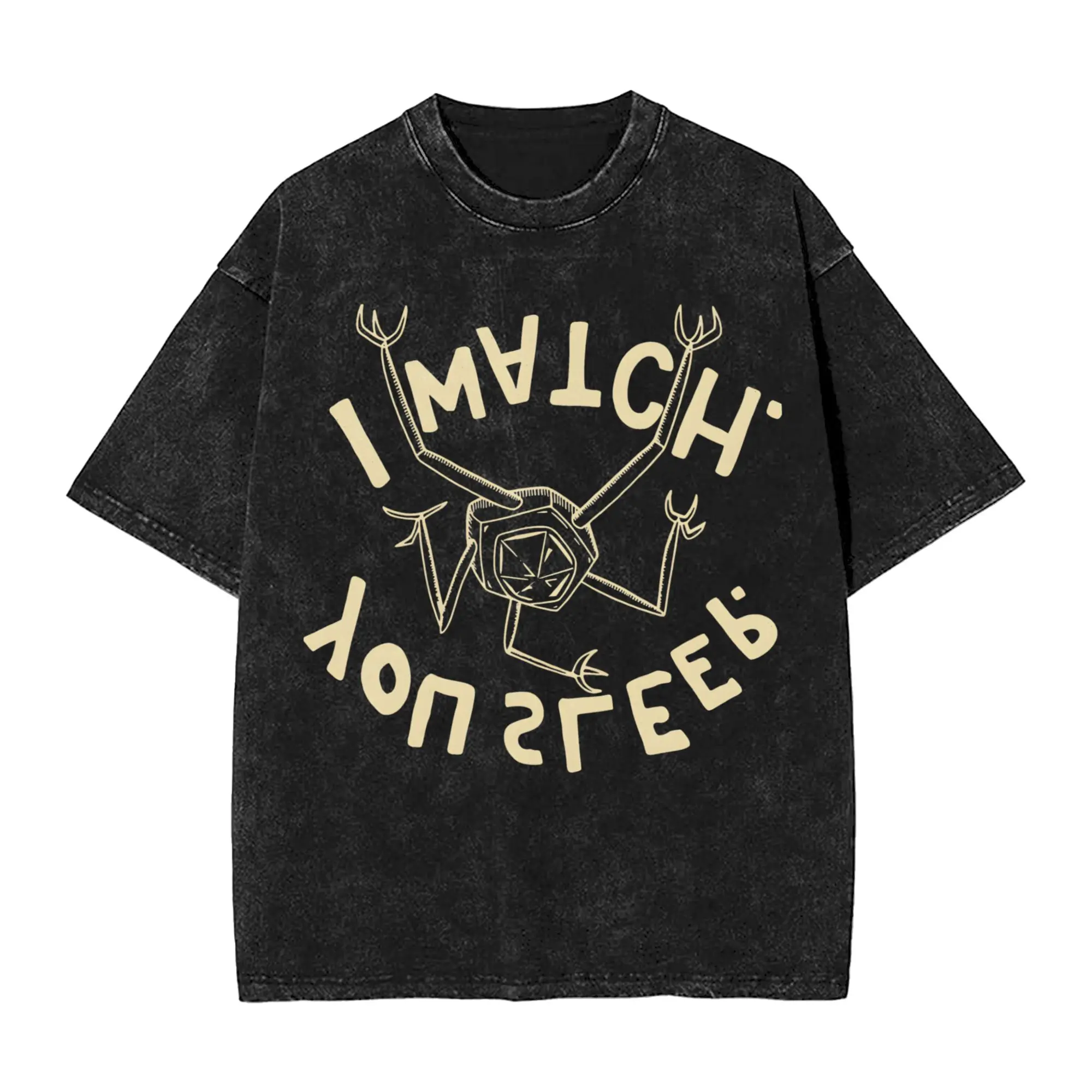 Graphic Printed Project-Hail -Mary Rocky You Sleep I Watch  Washed T Shirts Merch Oversize T-Shirt  Men Women Tees