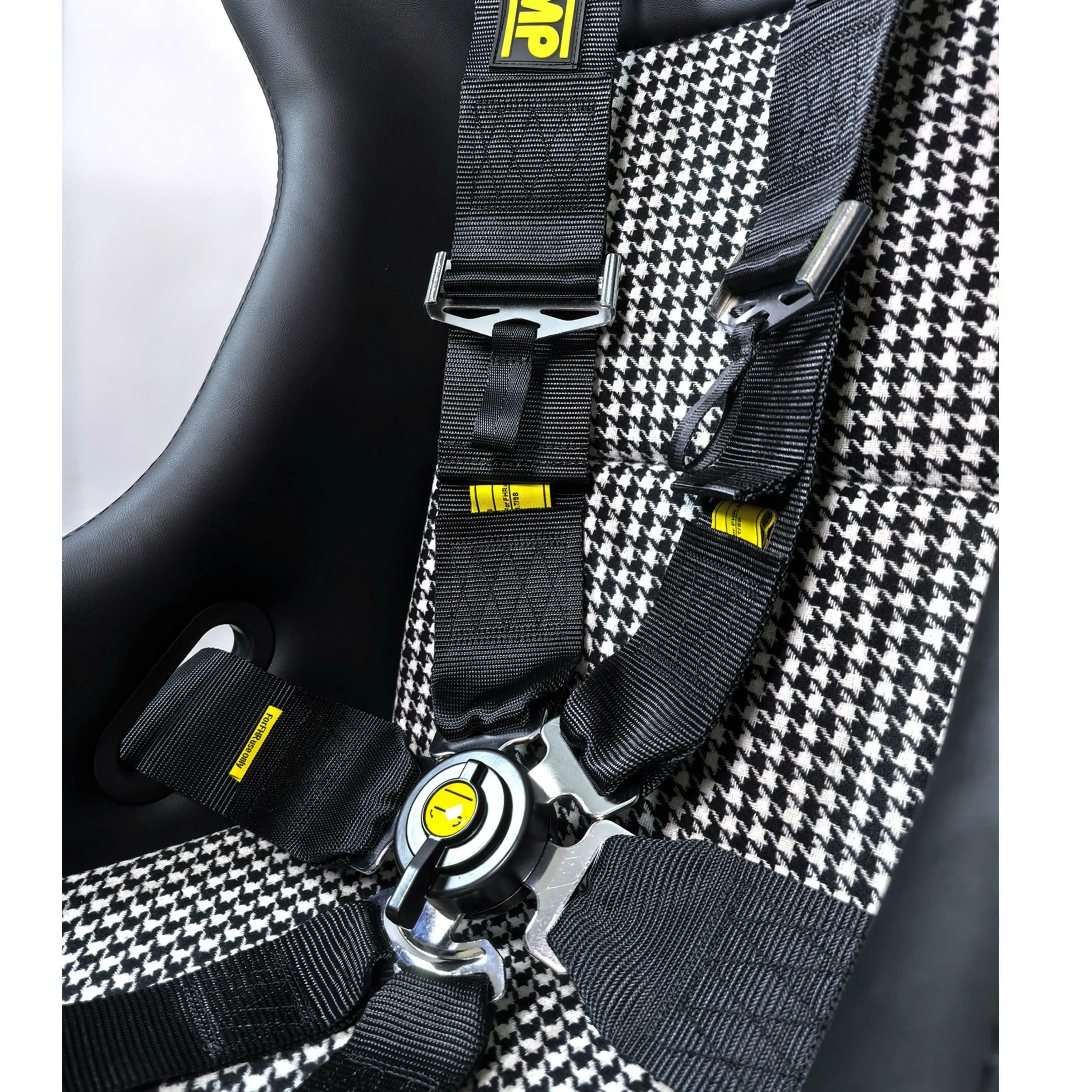 Racing Seat Belt Universal 4/5/6 Point Car Sports Harness Safety Quick Release Seat Belt Fixing Mounting Nylon Snap-on Harness