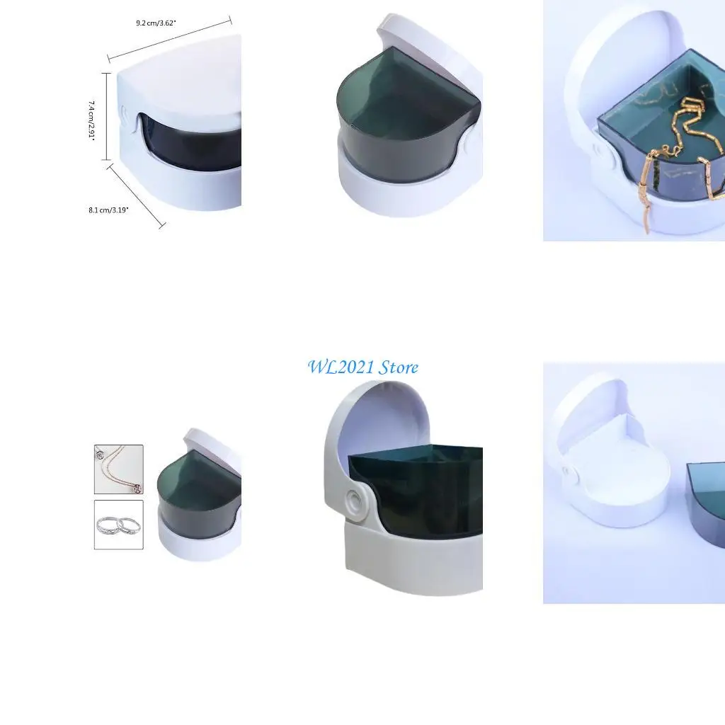 

G5GC High Frequency Ultrasonic Cleaner Washer Small Washing Machine Portable Home Glasses Jewelry Cleaner Machine Easy to Use