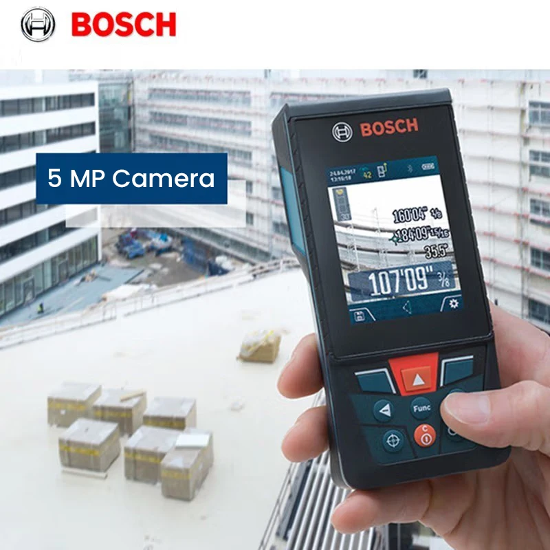 Bosch-láser verde portátil, medidor de distancia con Bluetooth, 30M-4000 M, GLM 150, GLM30, GLM50, GLM100, GLM150C