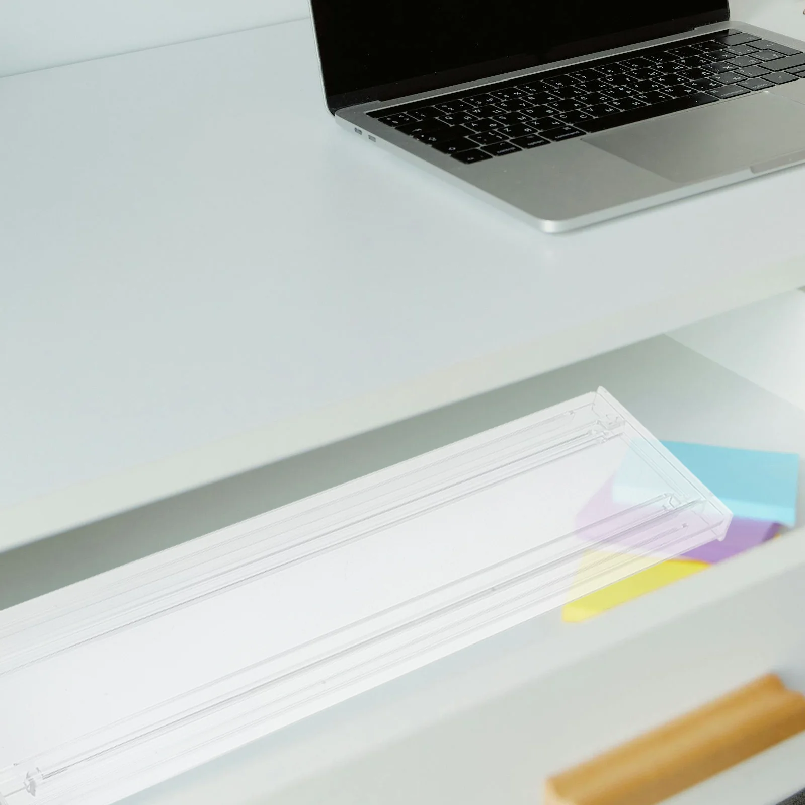 4 قطعة فواصل الأدراج لوحة قابلة للتوسيع للملابس والجوارب والملابس الداخلية ومنظم المنزل أداة لوحات تقسيم الأدراج #5