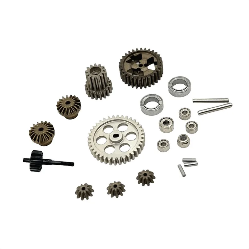 Achterversnellingsbak tandwiellagerset voor LOSI Micro-B 1/24 RC auto metalen upgrade OP accessoires onderdelen