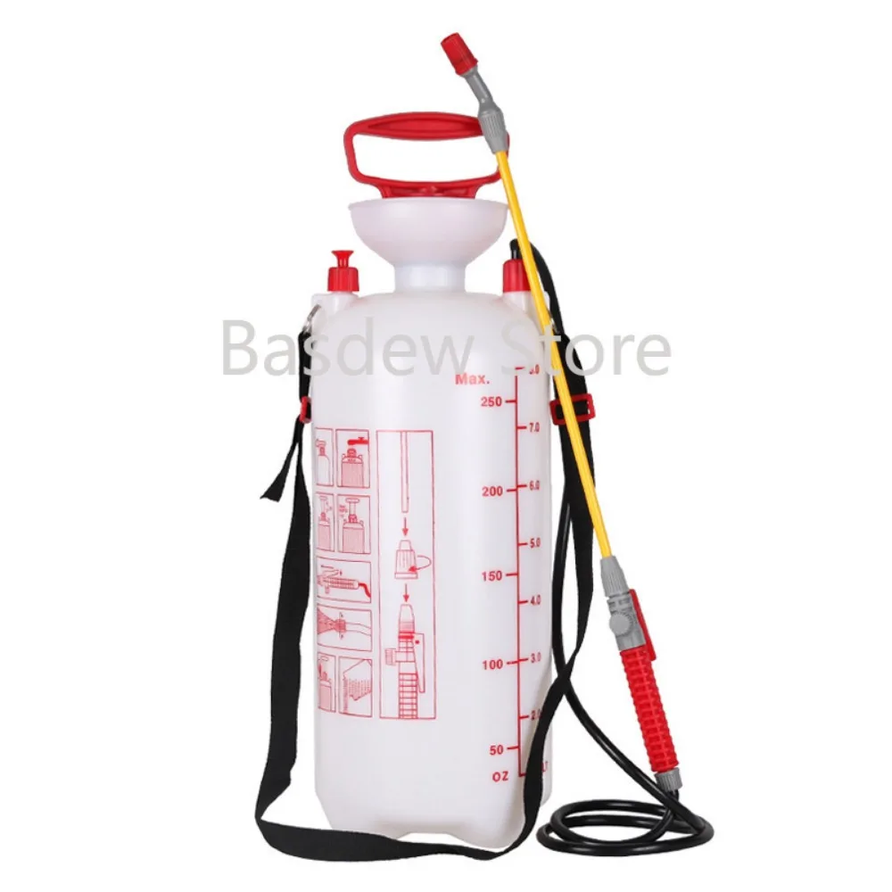 

8L Manual Sprayer Gardening Flower Watering Sprinkling Can Car Wash Cleaning Wash Eye Machine Air Pressure Sprinkling Can